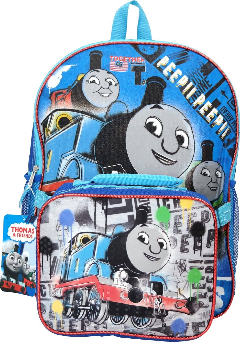 Thomas The Train 16" Backpack with Lunch Bag