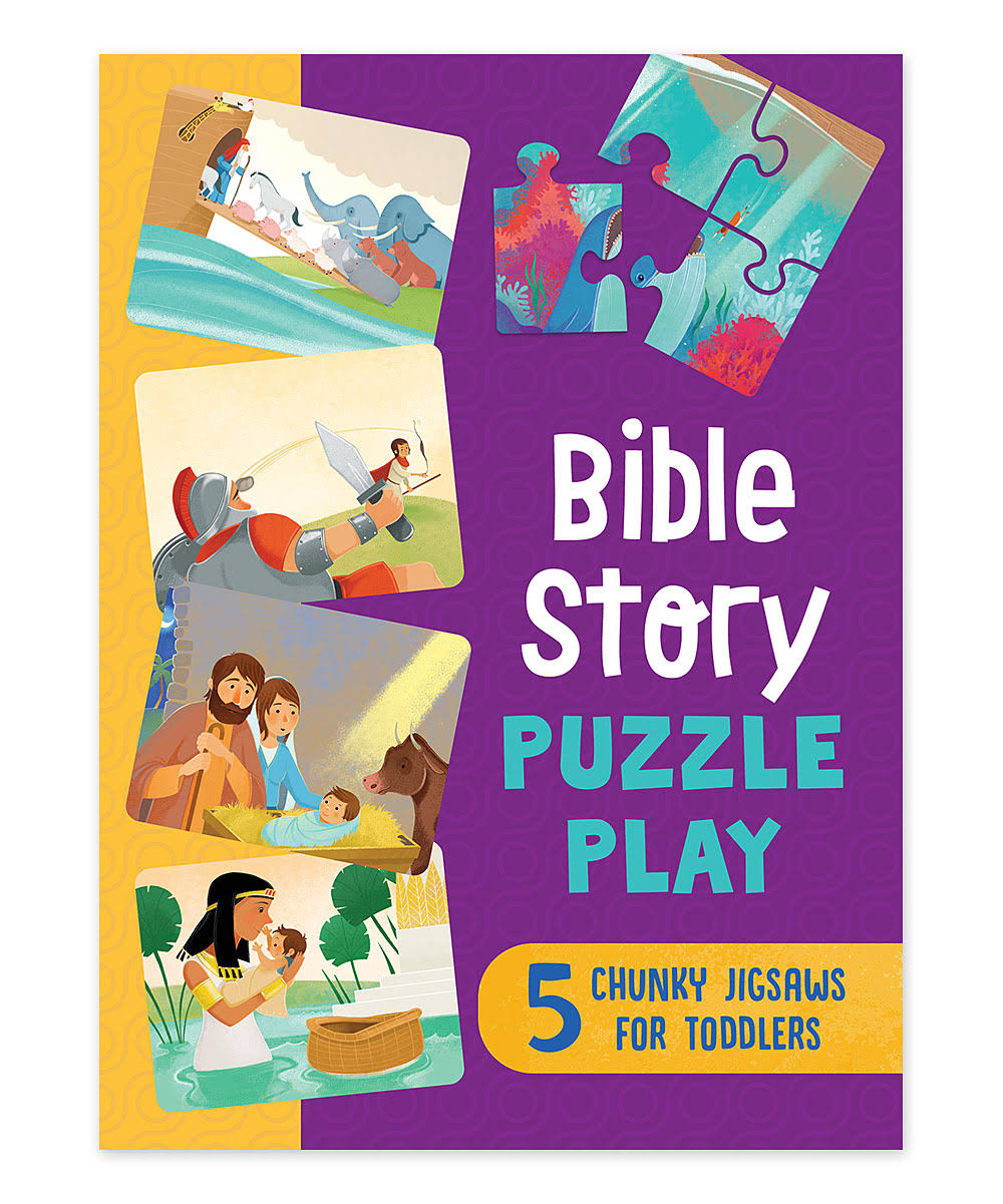 Bible Story Puzzle Play Set One-Size Barbour Books