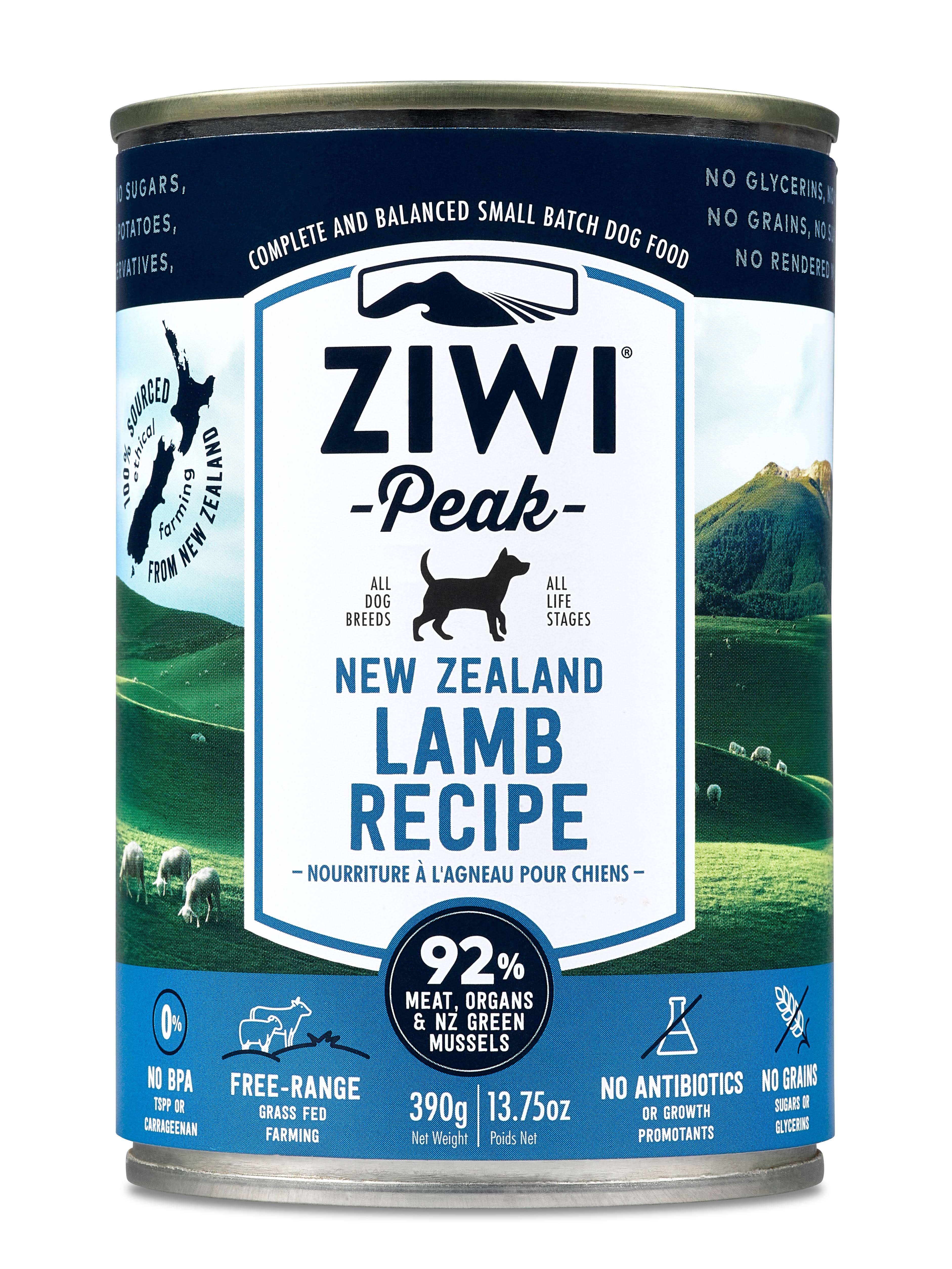 Ziwi Peak Dog Food - Lamb Recipe, 390g