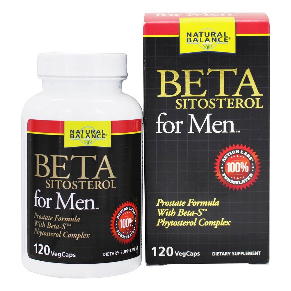 Natural Balance Beta-sitosterol - 120 Vegcaps