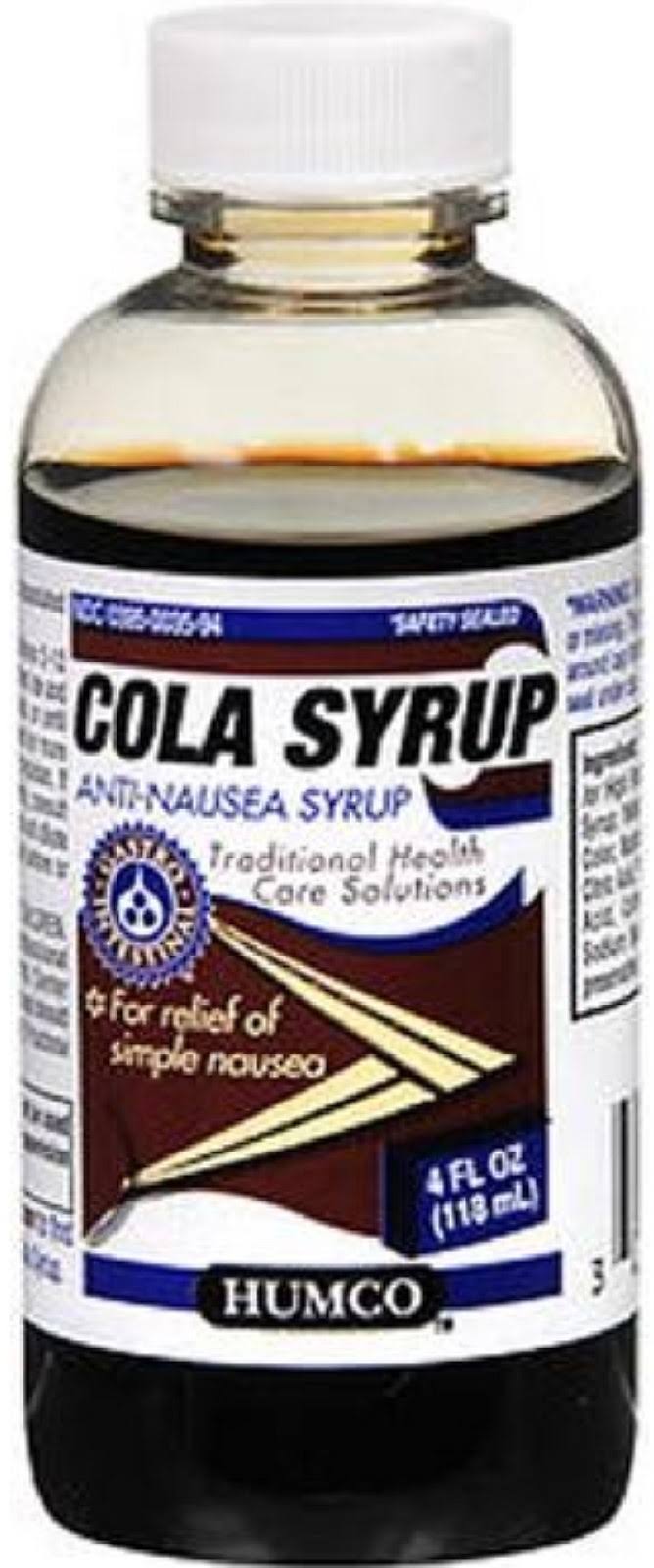 Humco Cola Syrup - 4 oz