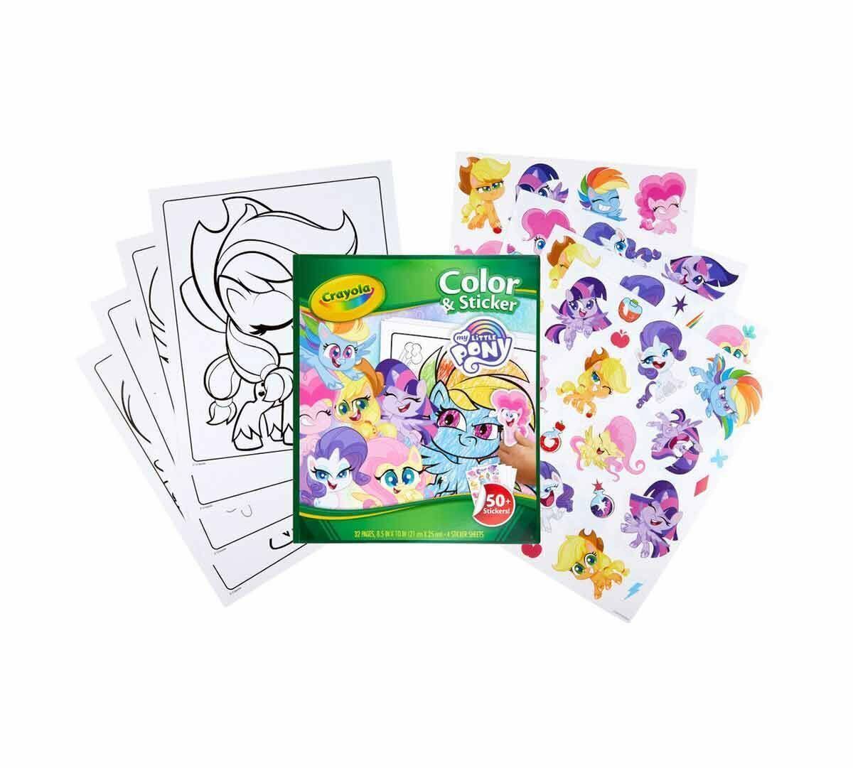 Crayola - Colour & Sticker Book My Little Pony