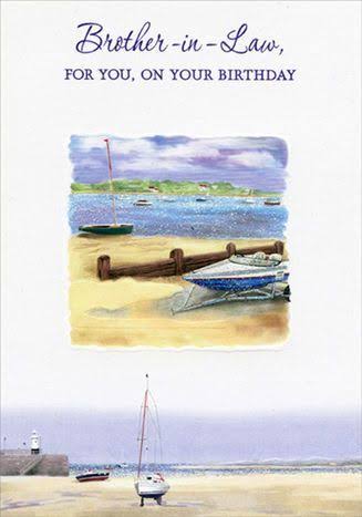Designer Greetings Sailboat on Beach & Trailer Birthday Card - SuperFresh Supermarket - Bay Ridge Avenue - Delivered by Mercato