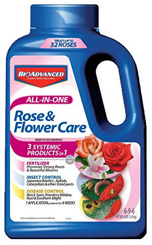 Bayer Advanced All in One Granules Pest Control - Rose and Flower Care, 4lbs