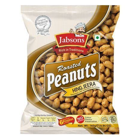 Jumbo Roasted Peanuts - Hing Jeera, 140g
