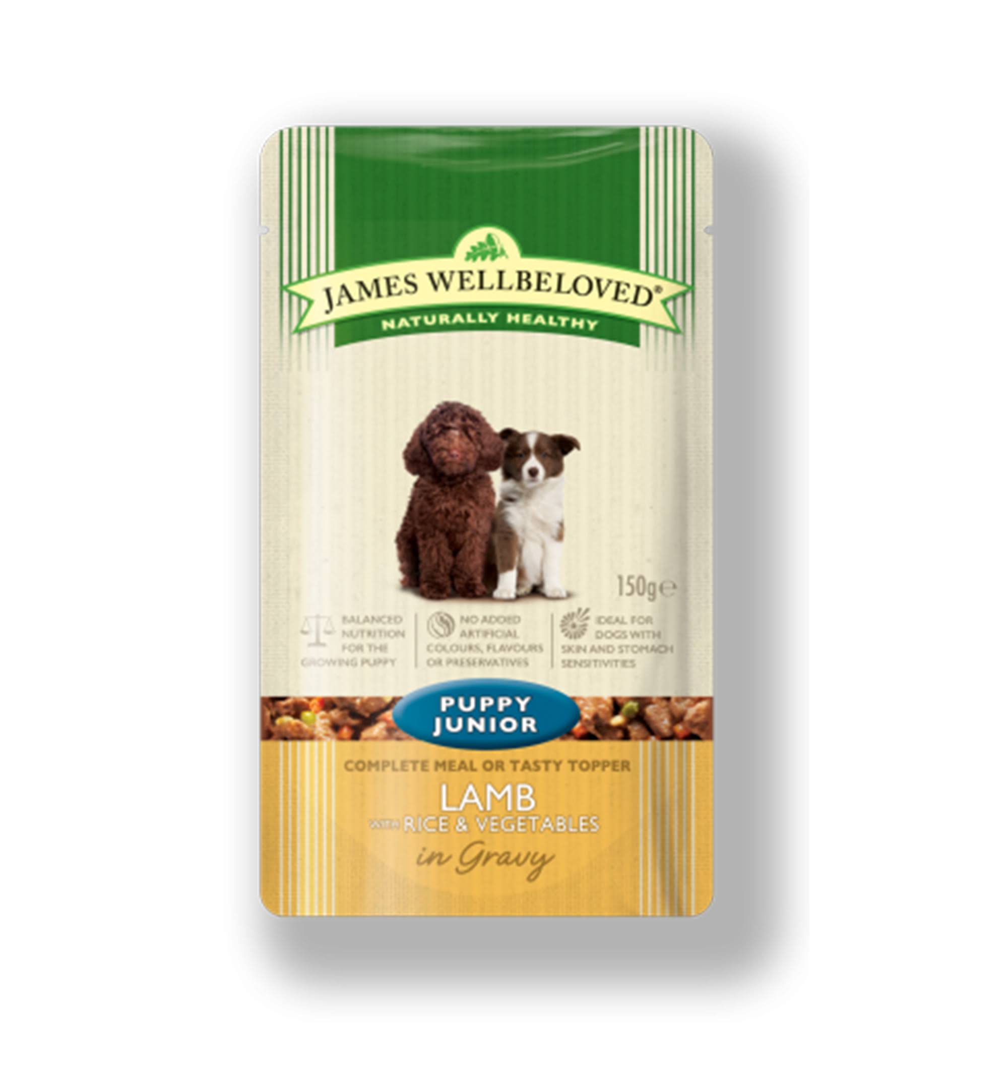 James Wellbeloved Puppy Food - Lamb with Rice