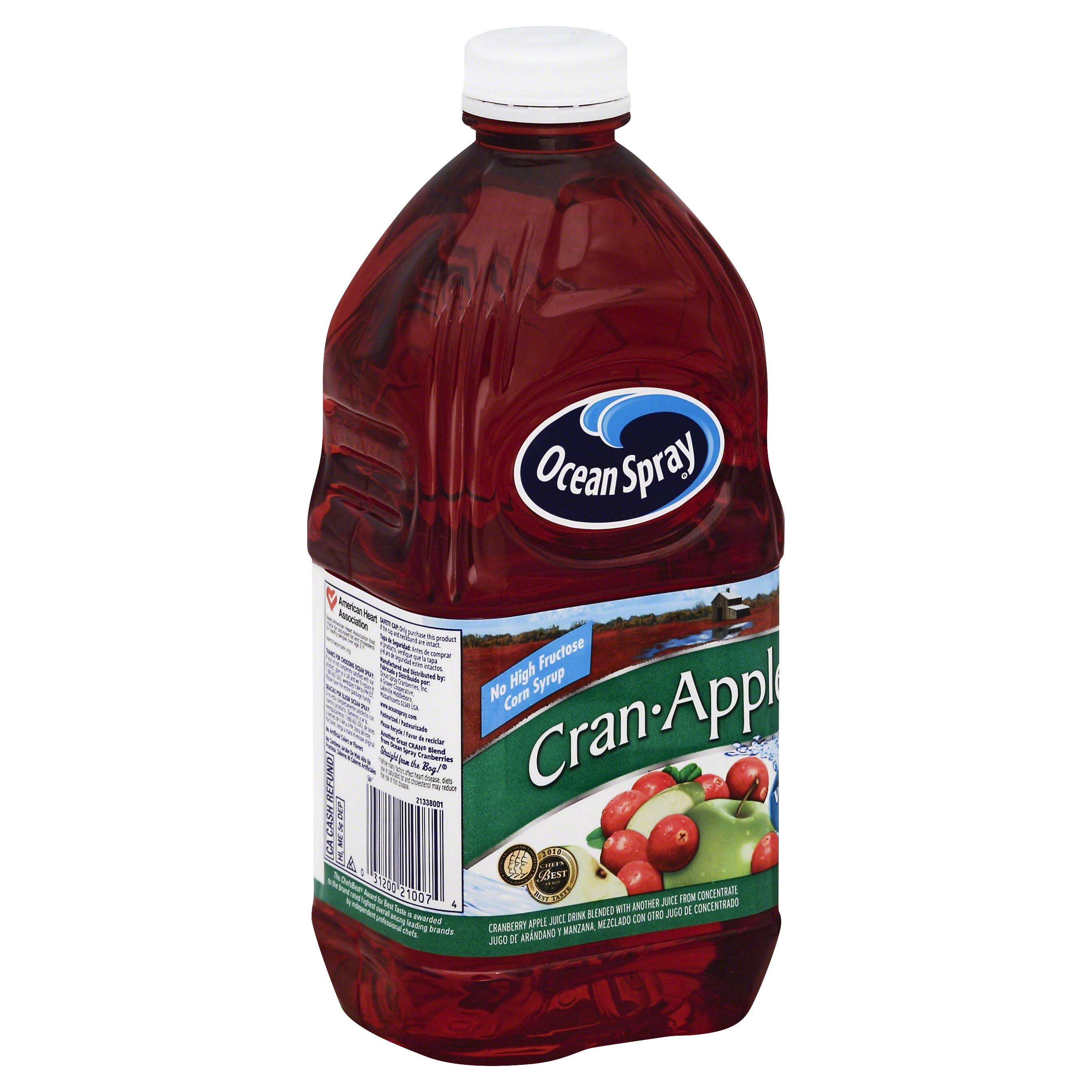 Ocean Spray Juice Drink - Cranberry & Apple, 64oz
