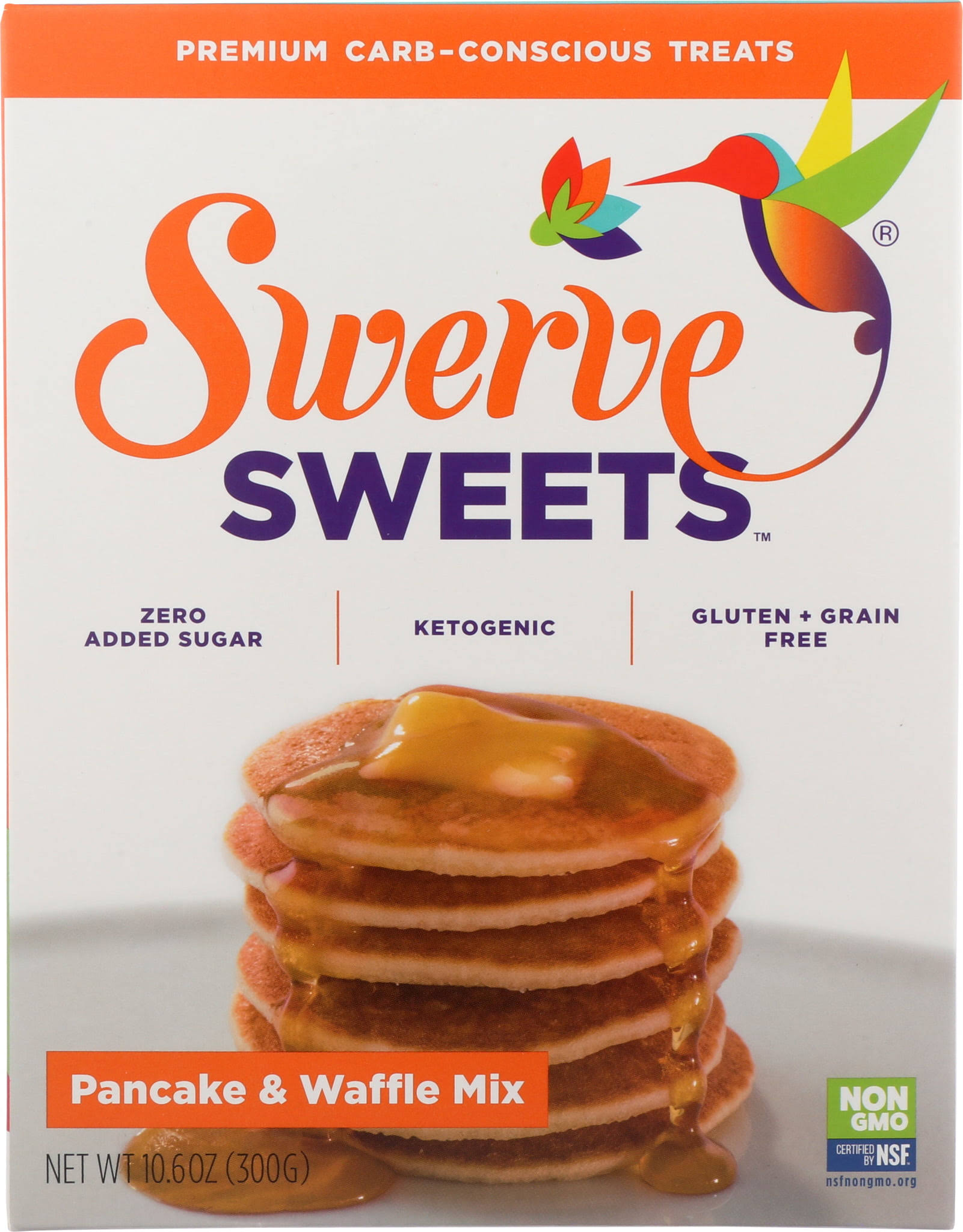 Swerve Sweets, Pancake And Waffle Mix, 10.6 Ounces
