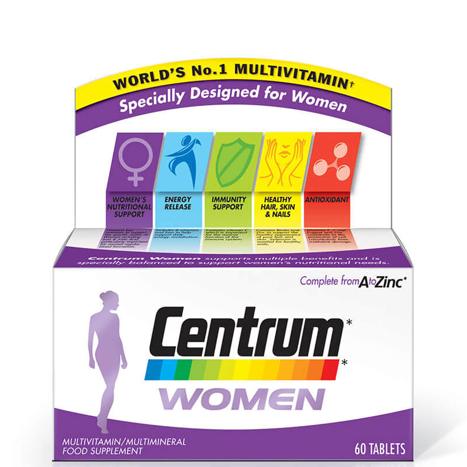 Centrum Women Multivitamin - 60 Tablets
