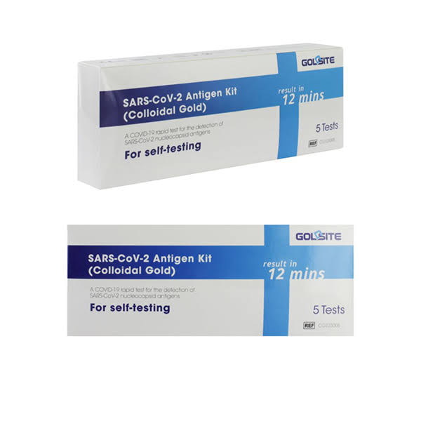 Goldsite Antigen Test 5pack by dpharmacy