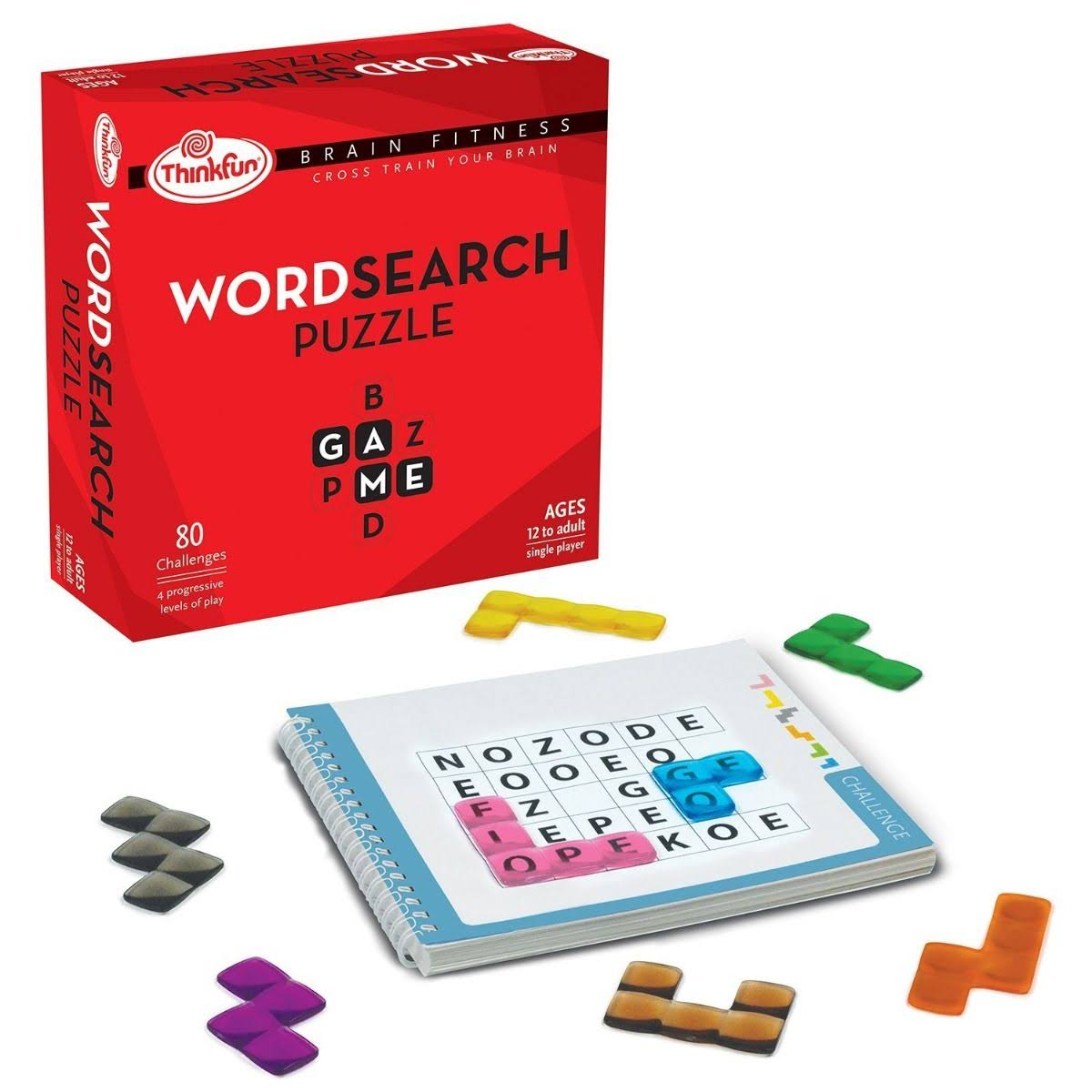 ThinkFun Brain Fitness Word Search Puzzle for Age 12 and Up