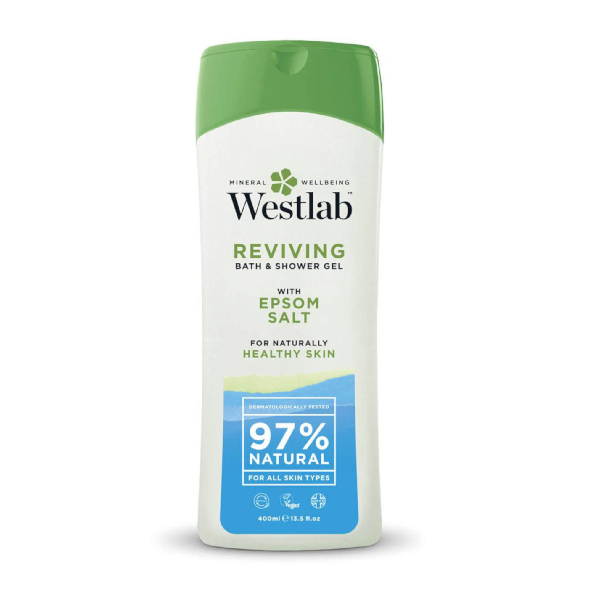 Westlab Epsom Salt Reviving Shower Wash - 400ml