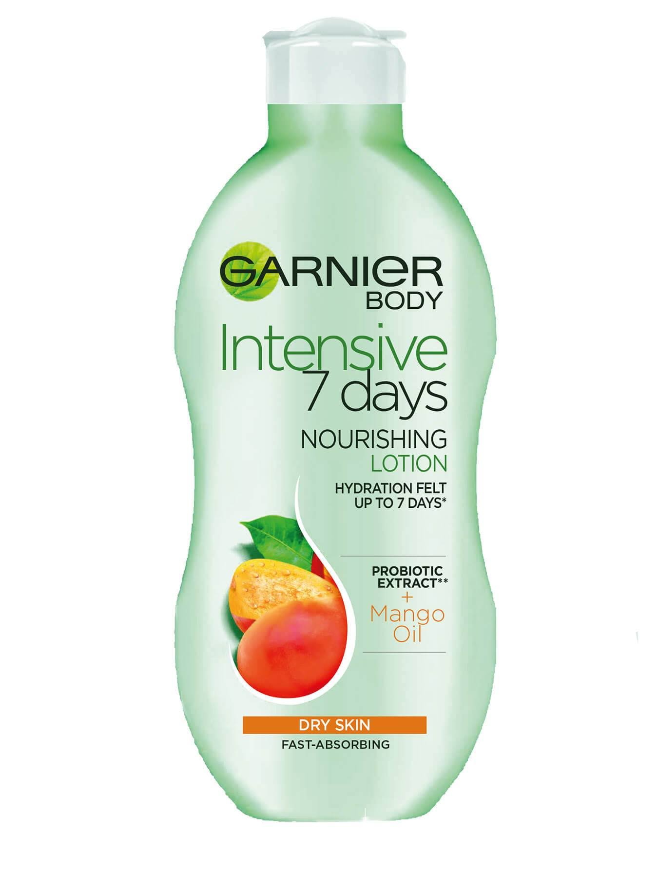 Garnier Intensive Dry Skin 7 Days Mango Probiotic Extract Body Lotion - 250ml