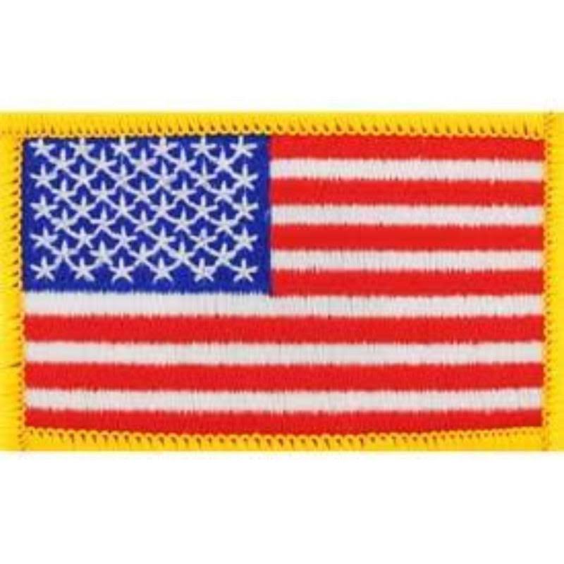 Eagle Emblems U.S.A. Flag Patch | Sewing