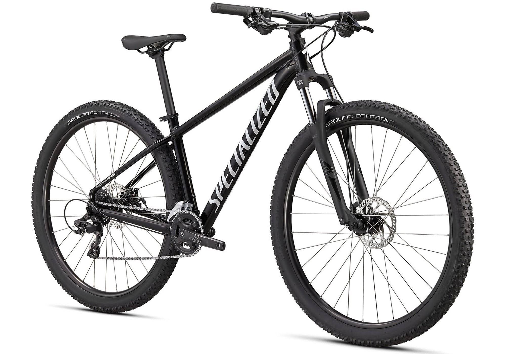 2021 Specialized Rockhopper 29 Mountain Bike, Gloss Tarmac Black Gloss Tarmac Black / X-Large