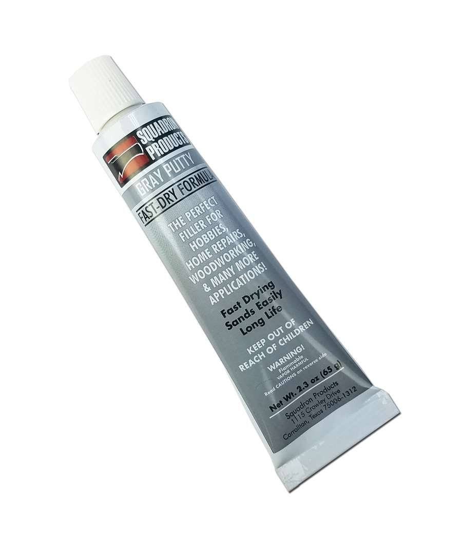 Squadron Gray Putty for Model & Hobby (2.3 oz TUBE)