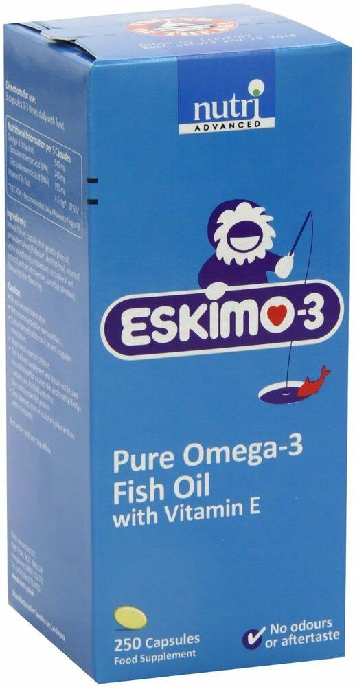 Eskimo-3 Pure Omega-3 Fish Oil - 250ct