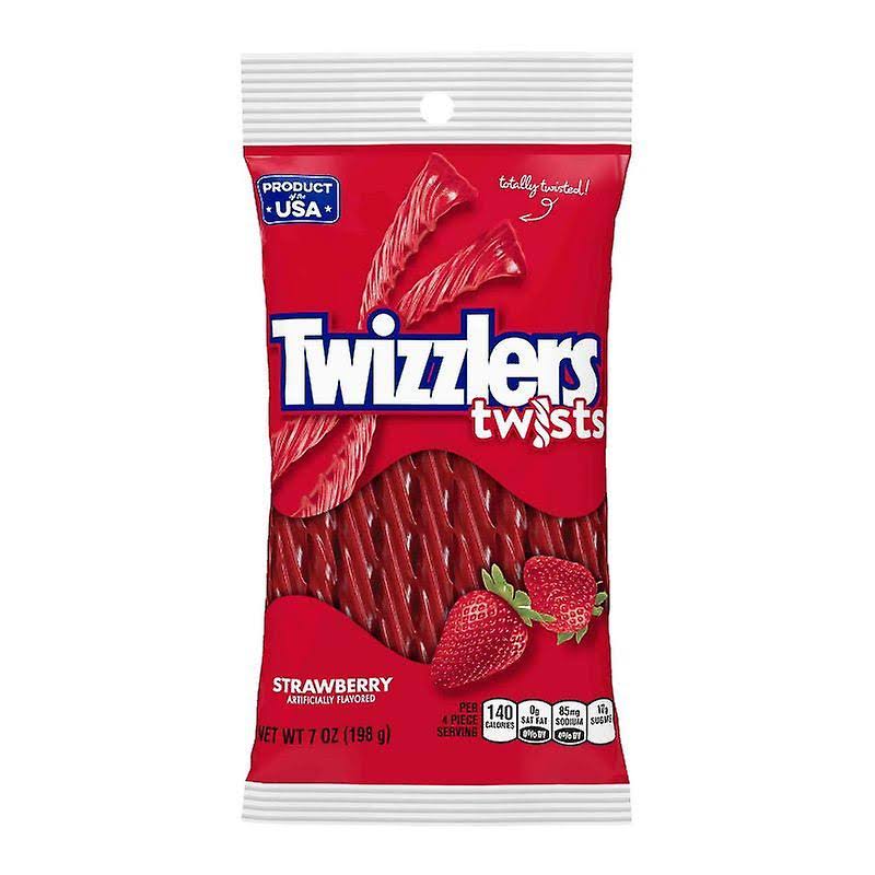 Twizzlers Twists - Strawberry, 198g