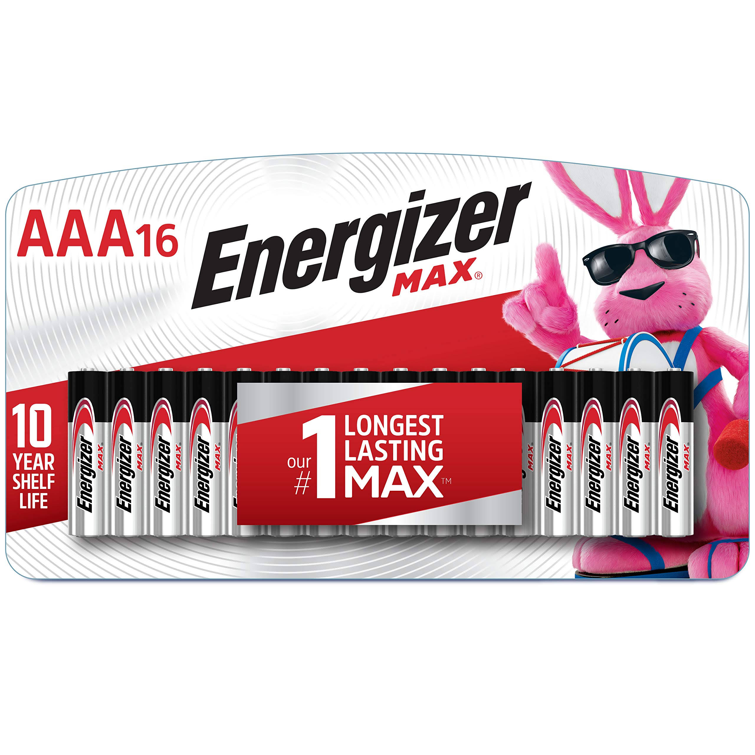 Energizer Max Batteries - 16pk, 1.5V, AAA, Alkaline