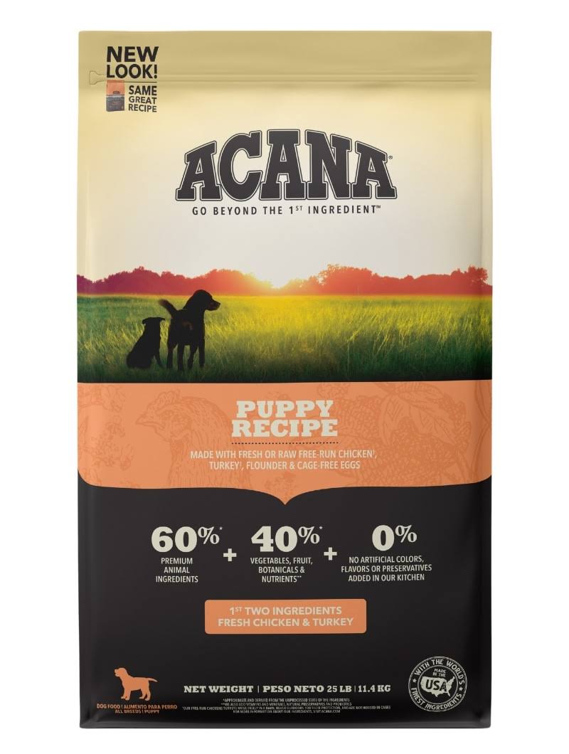 Acana Dog Puppy Recipe, 25lb