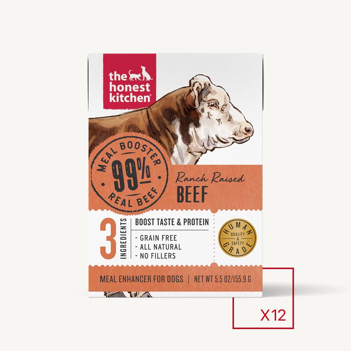 The Honest Kitchen Dog Food Meal Booster - 99% Beef (5.5oz)