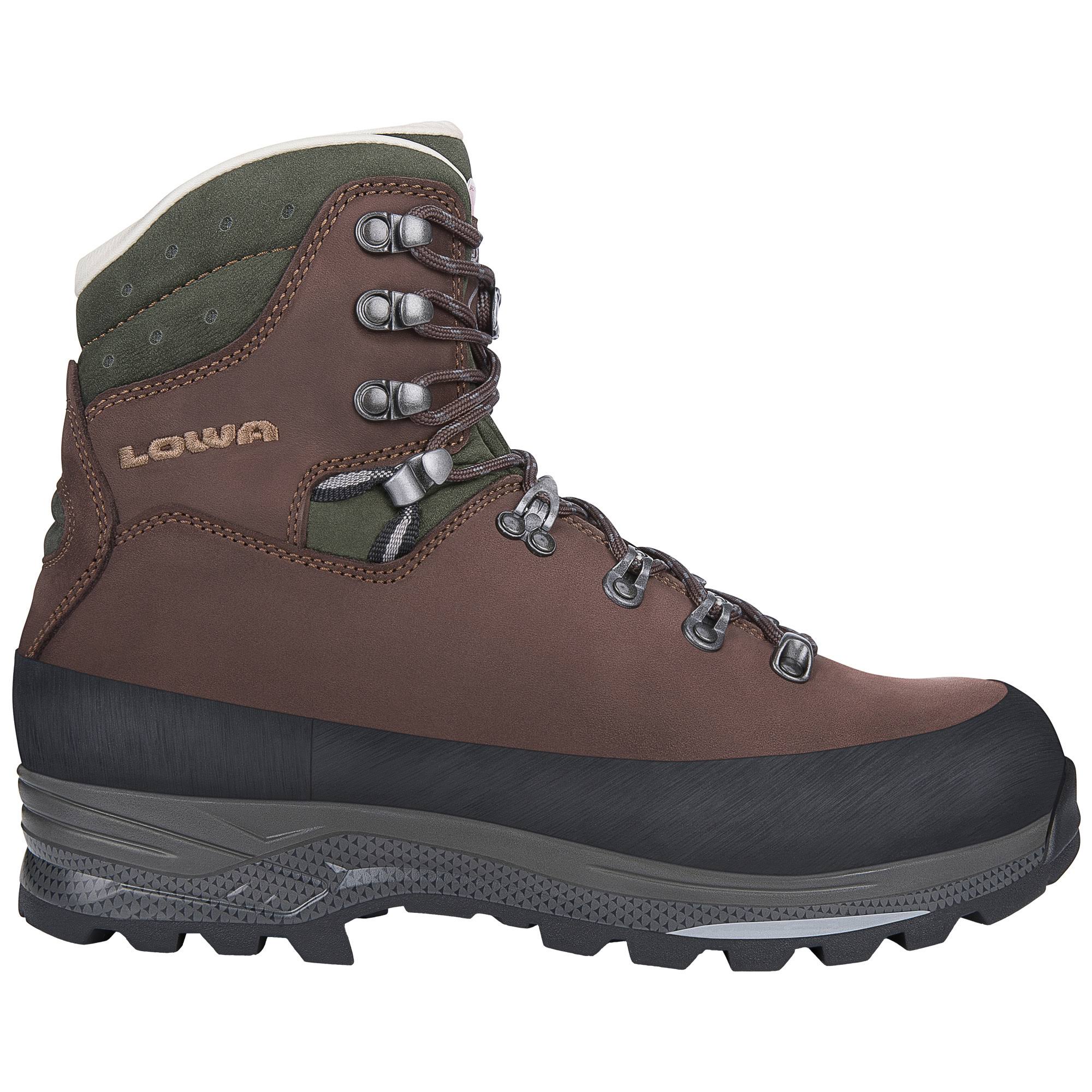 Chestnut/Anthracite Lowa Men's Baffin Pro LL II Wide Backpacking Boots - 10.5
