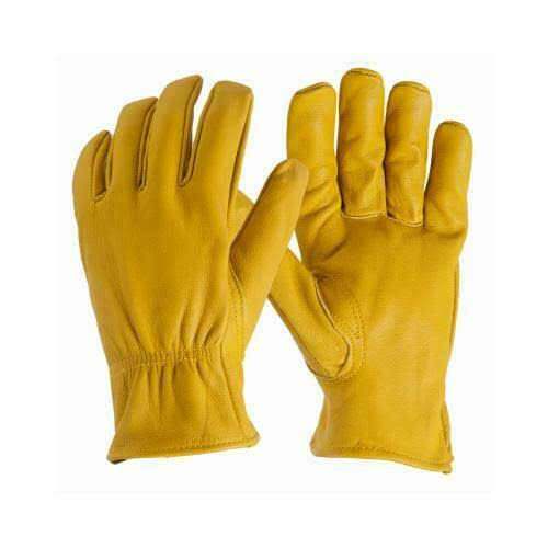 True Grip 9342-26 Premium Grain Deerskin Work Gloves, Medium