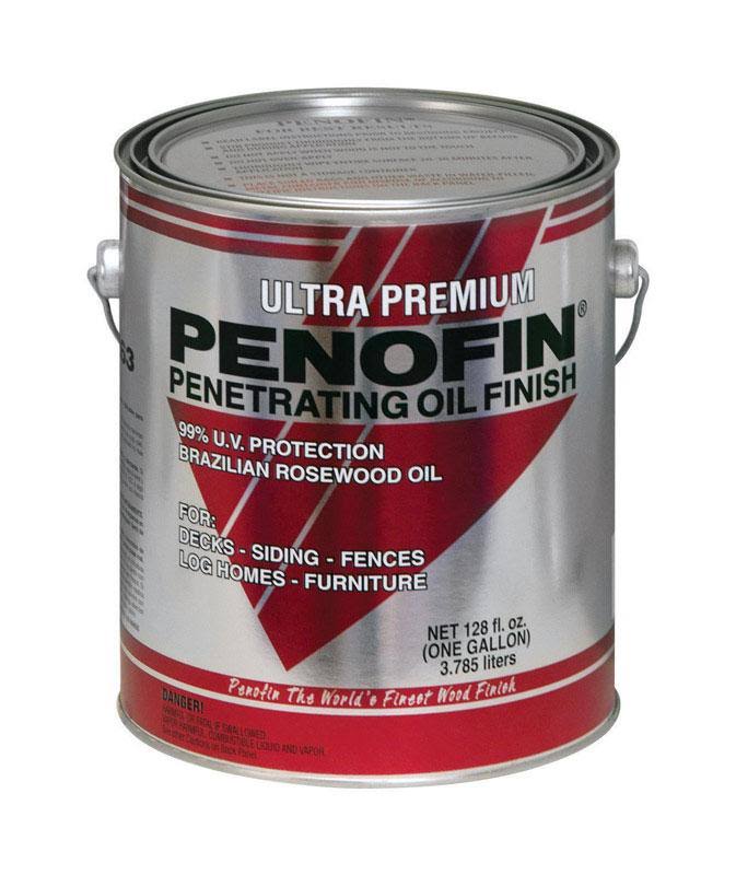 Penofin F5msaga Ultra Premium Red Label Transparent Penetrating Wood Stain, Sable, 1 Gallon (Pack of 4)