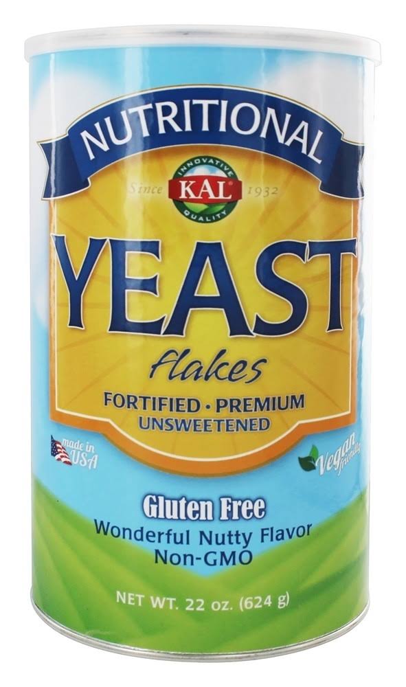 Kal Nutritional Yeast Flakes - 624g, Unsweetened