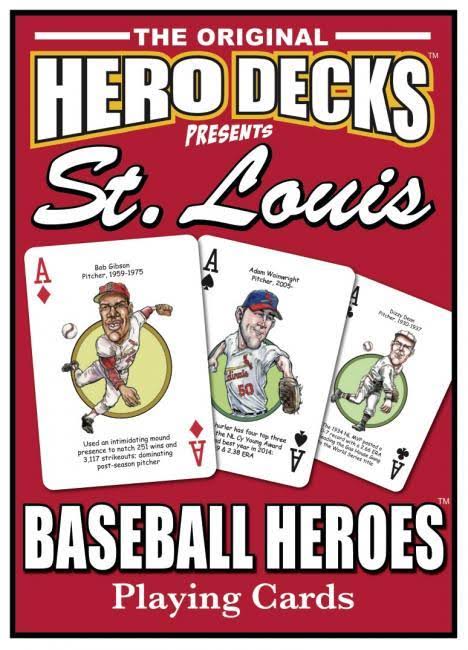 St. Louis Baseball Heroes: Playing Cards