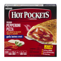 Nestle Hot Pockets Sandwich - Pepperoni Pizza, 9oz, 2ct