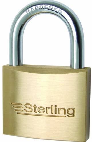 Sterling Mid Security Brass Padlock - 50mm