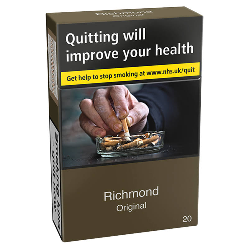 Richmond Real Blue Cigarettes, 20s
