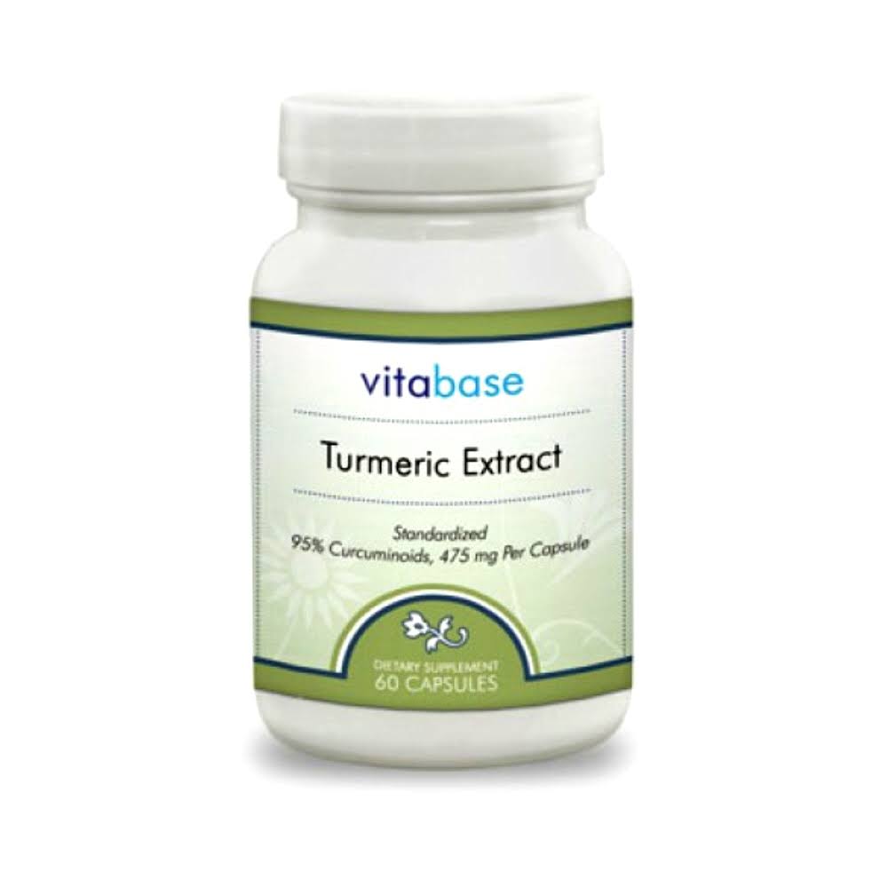 Healthy Aging Nutraceuticals Turmeric Extract - 60 Vegetarian Capsules, 500mg