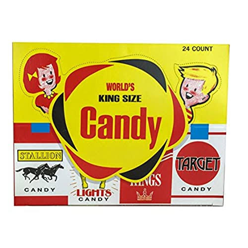 World Confections Candy Cigarettes, Pack of 24