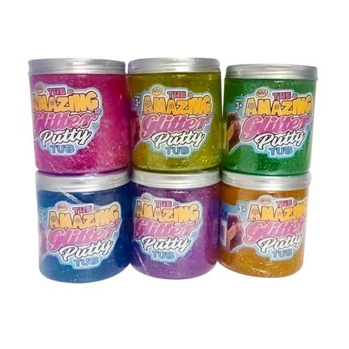 Glitter Putty Tub 425g Assorted (One Supplied)