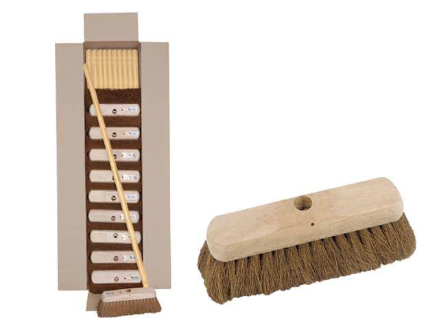 Hills Brush Natural Coco Broom 10in 174