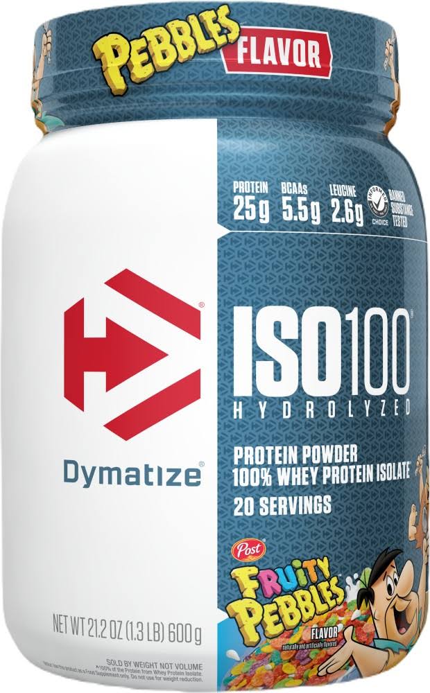 Dymatize Iso 100 Hydrolyzed Whey Protein 1.3lbs 20 Servings