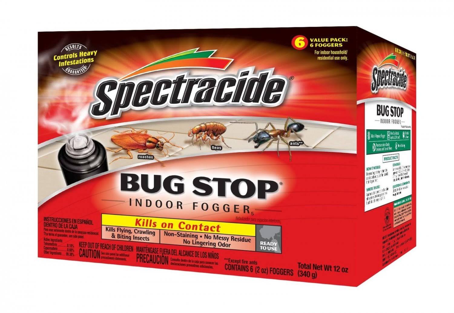 Spectracide Bug Stop Indoor Fogger - 2oz, 6 Count