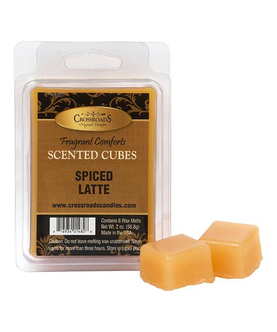 Crossroads Candles Candle Spiced Latte Scent Cube Pack - Set of Three One-Size
