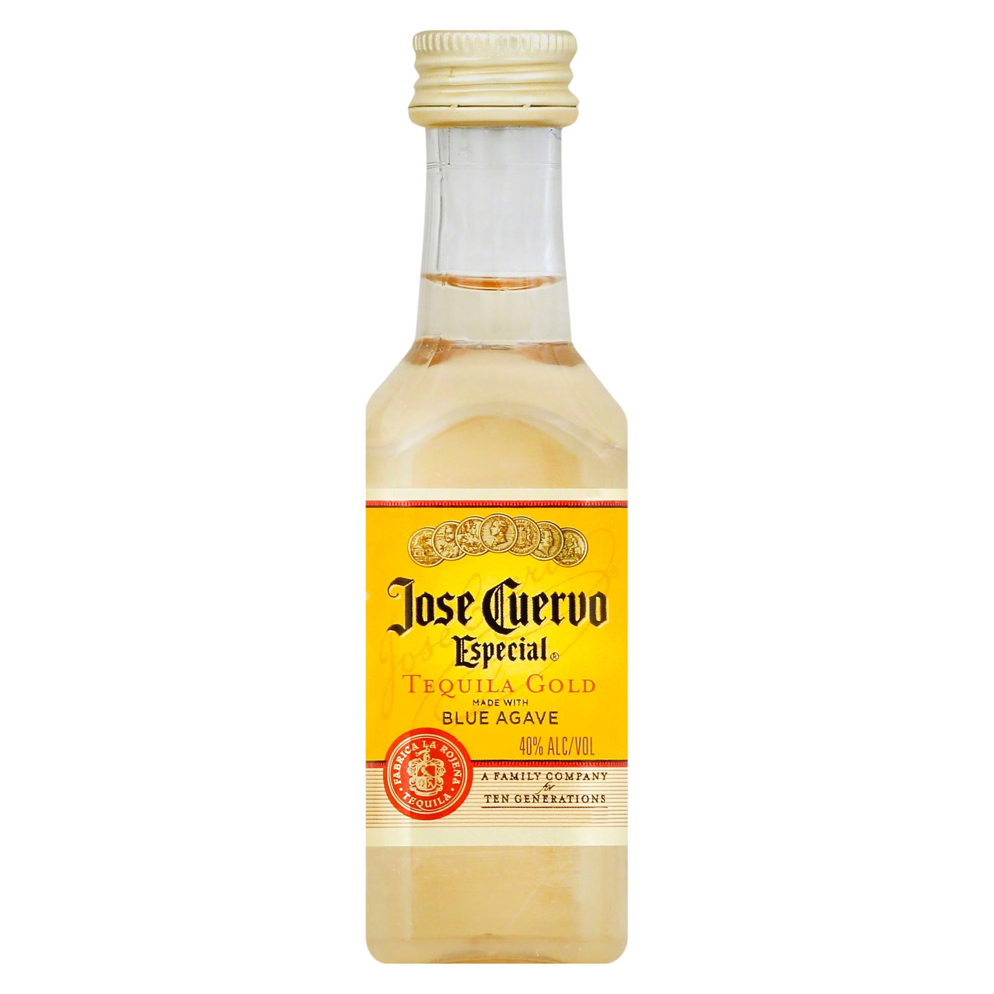 Jose Cuervo Especial Tequila, Gold - 50 ml