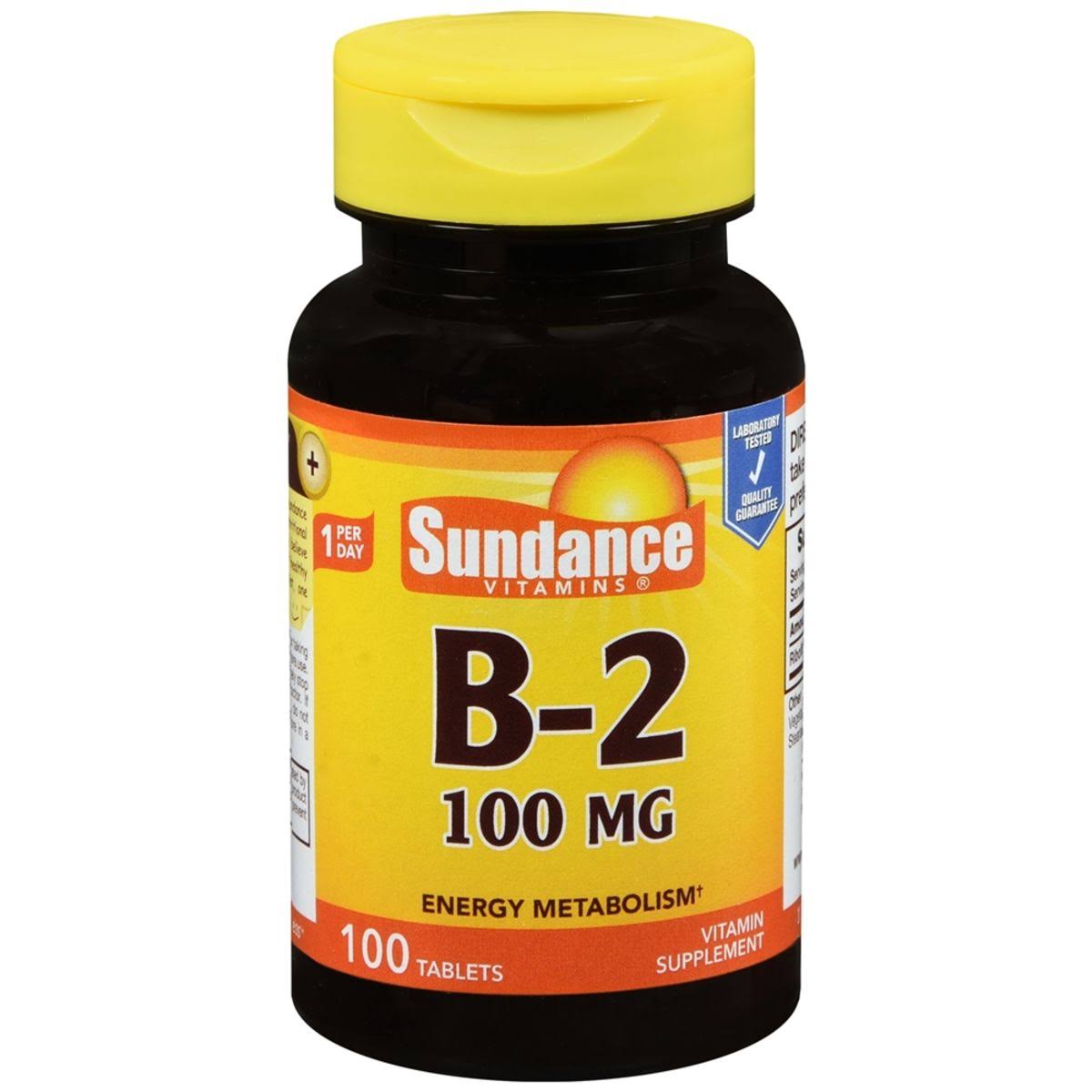 Sundance B-2 Energy Metabolism Vitamins - 100mg, 100ct