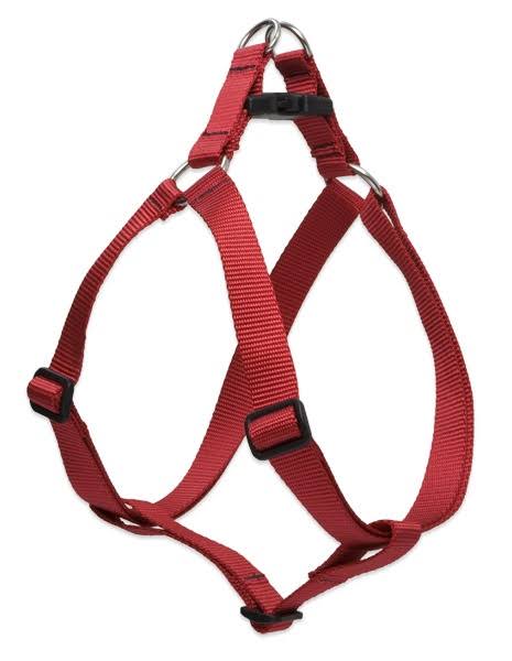 Lupine 3/4" Step-In Dog Harness - Red