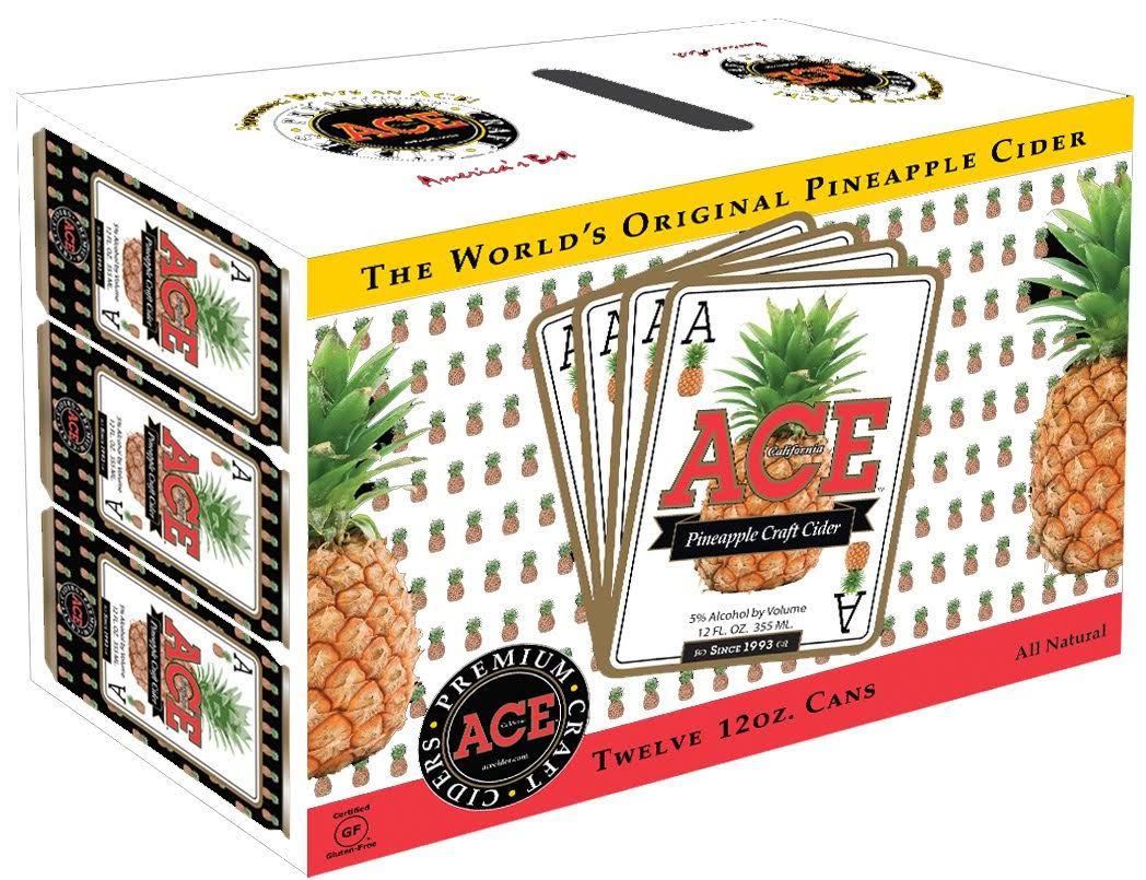 Ace Pineapple Cider 12oz