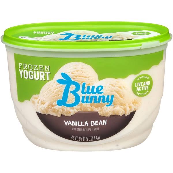 Blue Bunny Frozen Yogurt - 48oz, Vanilla Bean