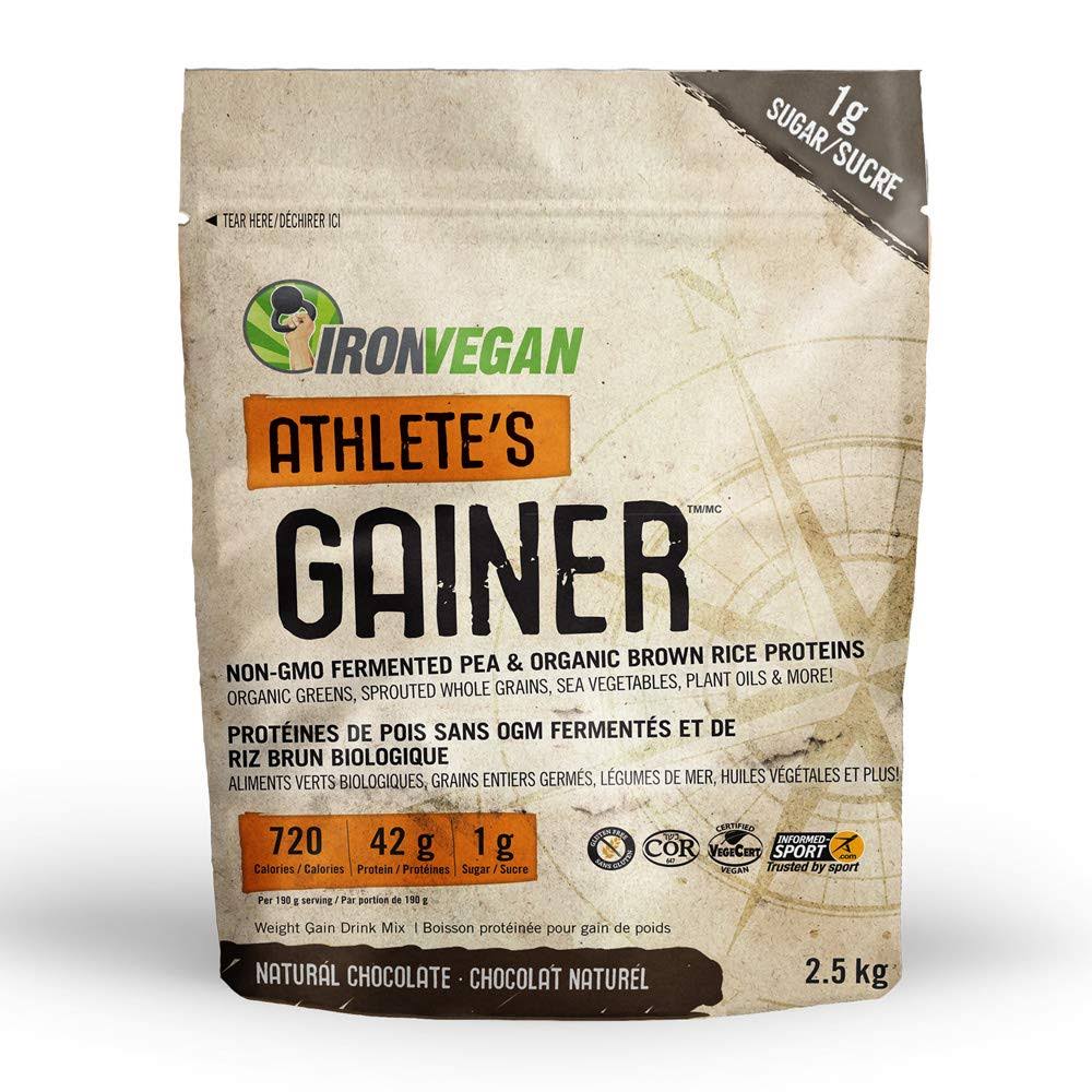 Iron Vegan Athlete's Gainer Chocolate - 2.5 kg