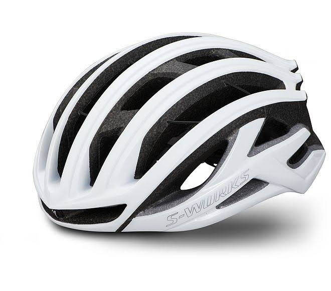S-Works Prevail II Vent ANGi MIPS Helmet Matte Gloss White/Chrome / L