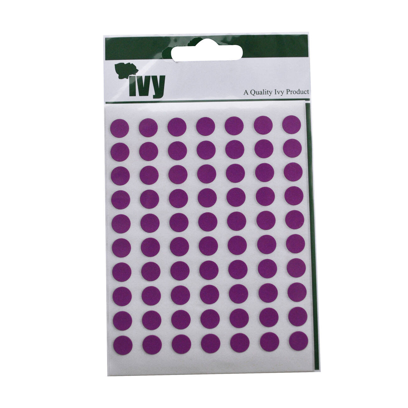 Pack of 490 8mm Purple Labels