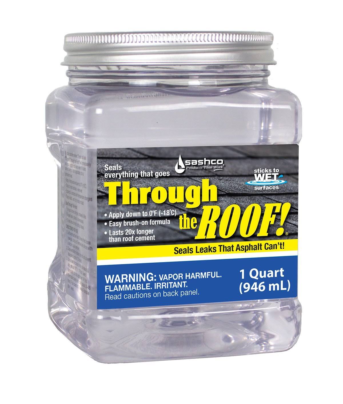 Sashco Through The Roof Clear Waterproof Sealant