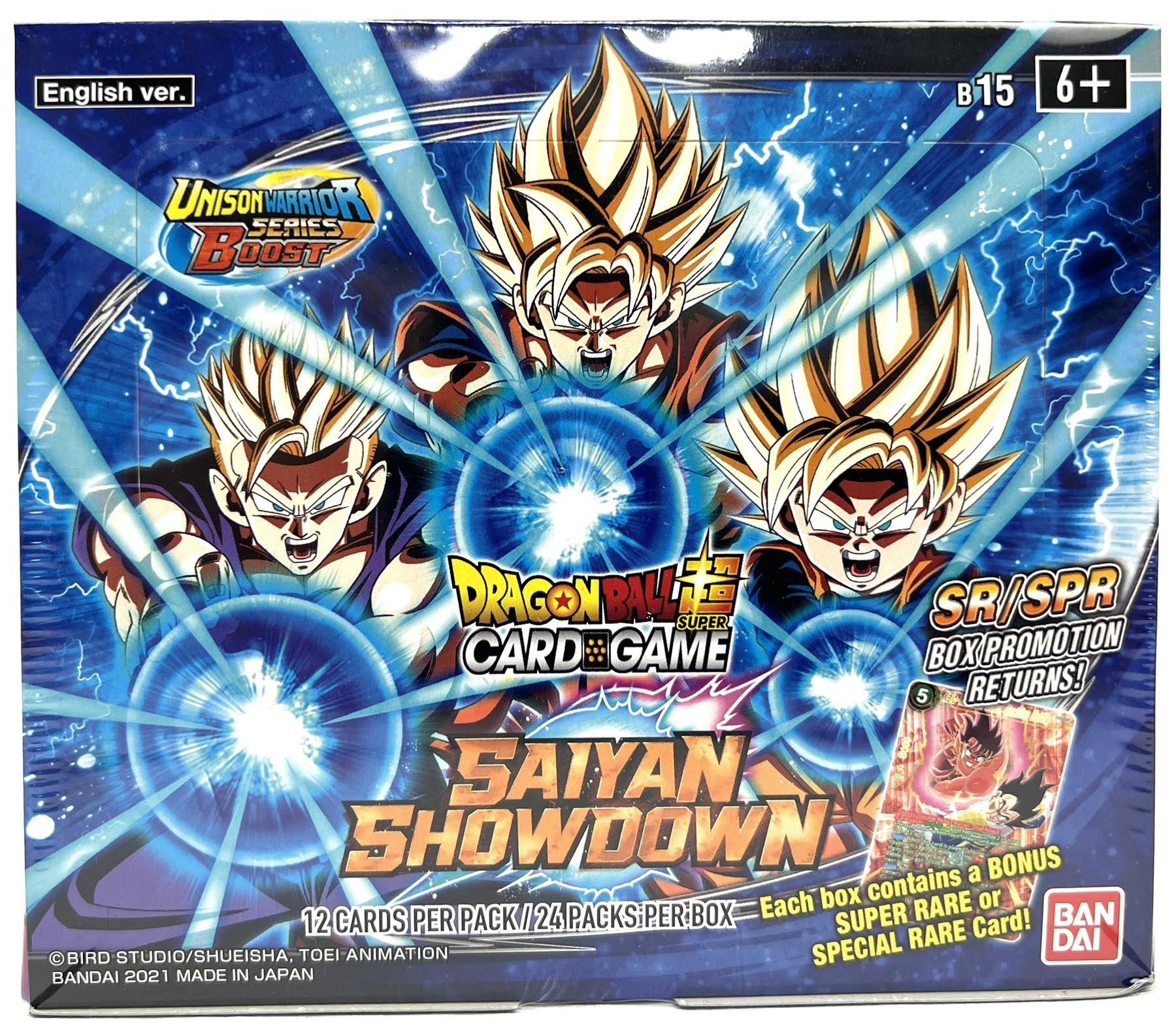 Bandai Dragonball Super Saiyan Showdown Booster Display Box SW
